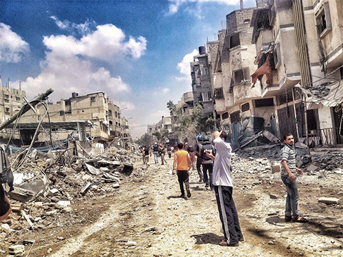 Las tropas israelíes se retiran de la devastada Gaza